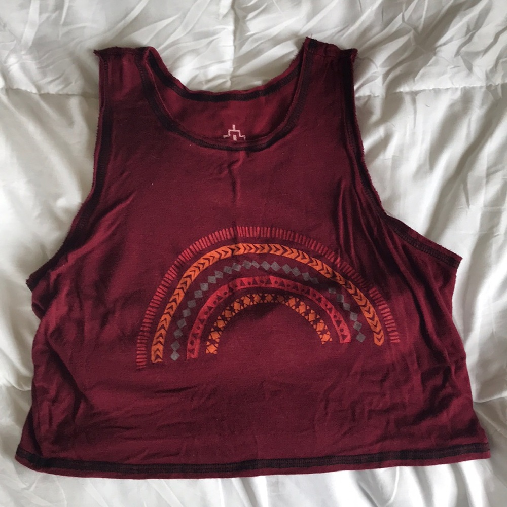 PATTERNED CROP TOP